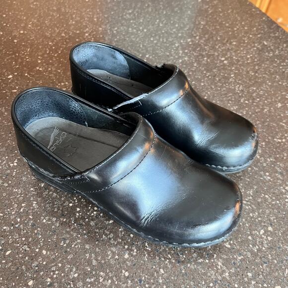 Dansko Professional Nurse Clog Work Shoes Black EUR 39 US 8.5-9 mule slide shoe - Picture 1 of 10